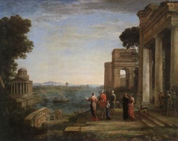 尅勞德 洛朗 Aeneas's Farewell to Dido in Carthago